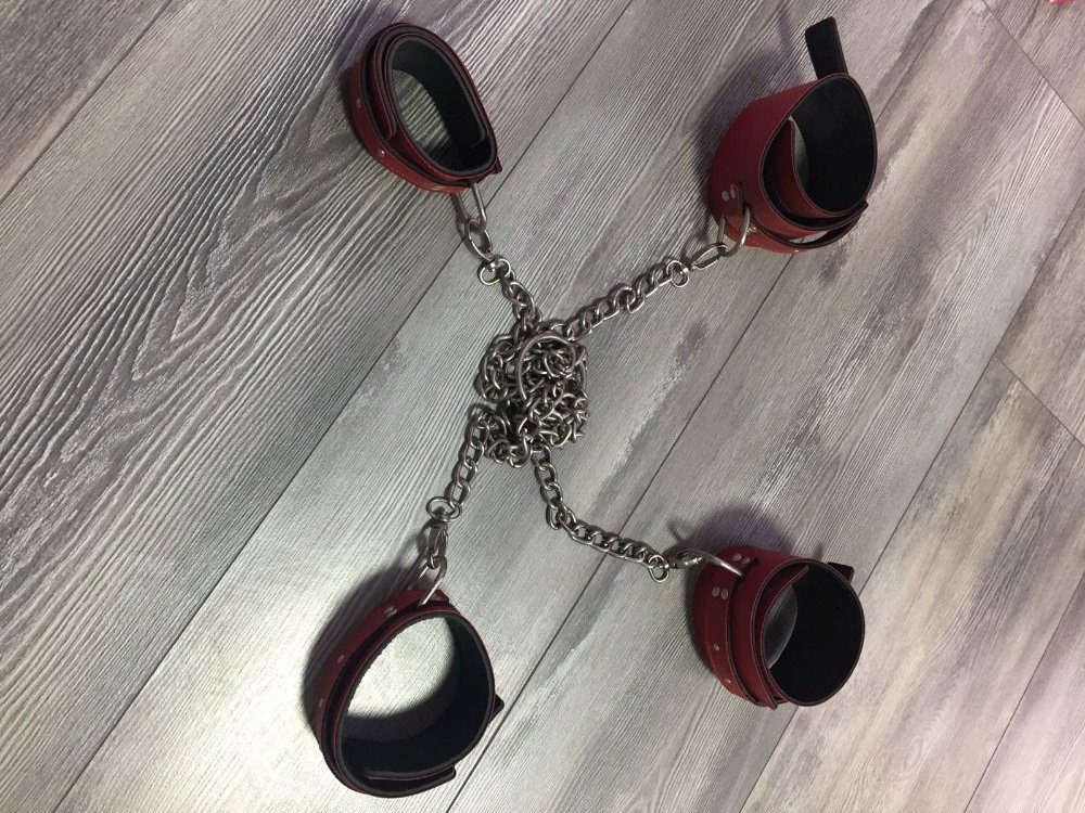 Kırmızı 2li Fetiş Seti