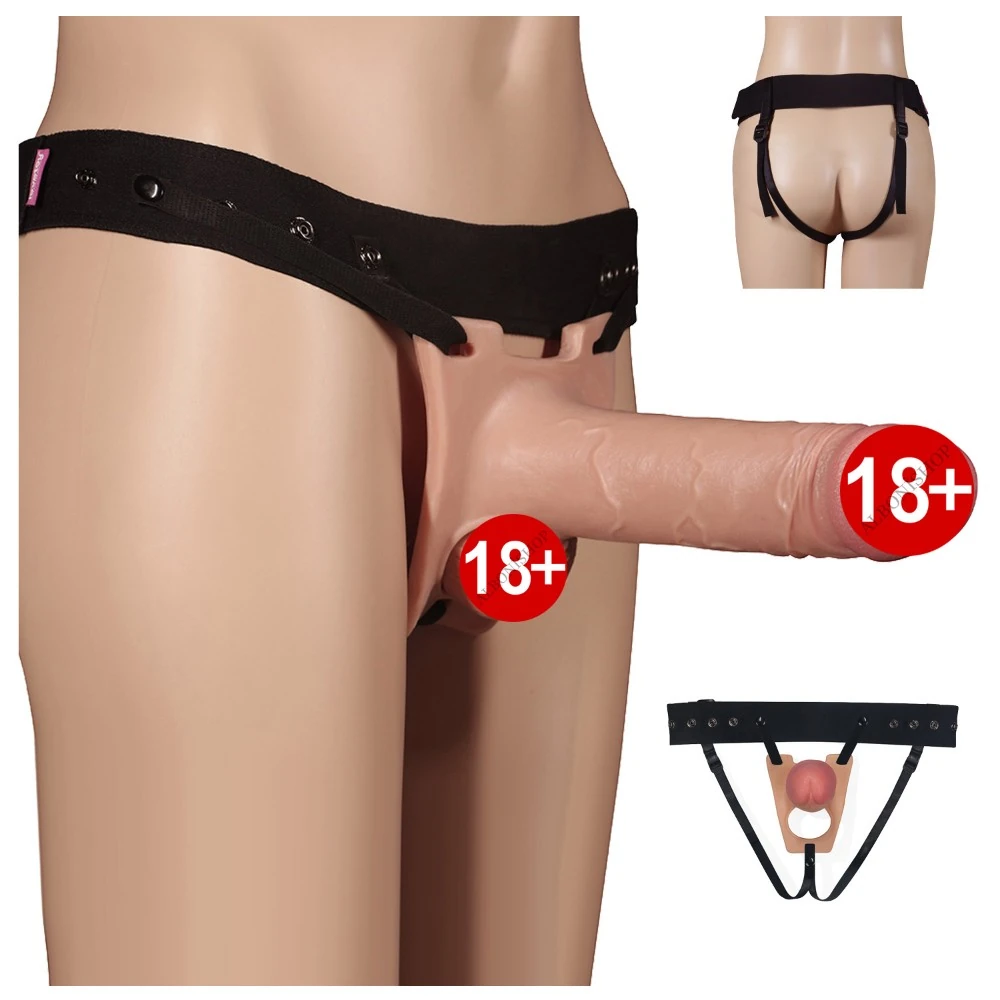 Rodeo 22 cm Gerçekçi Ten Dokusunda Yumuşak İçi Boş Kemerli Penis