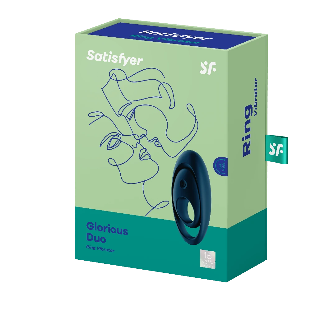 Satisfyer Glorious Duo 12 Farklı Titreşim Modlu Şarjlı Penis Halkası