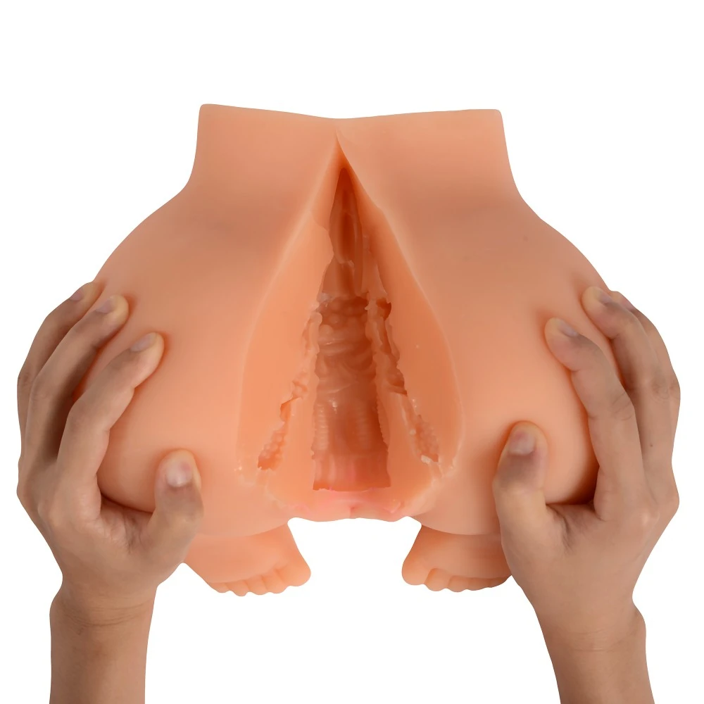 Buttock 2 İşlevli Kullanılabilen Vajina Mastürbatör