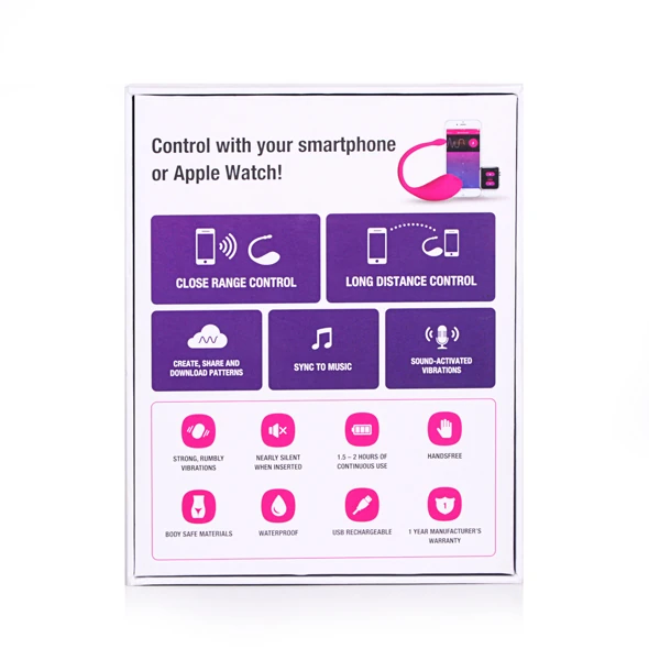 Lovense Lush Mini Vibratör Akıllı Telefon&Saat Uyumlu