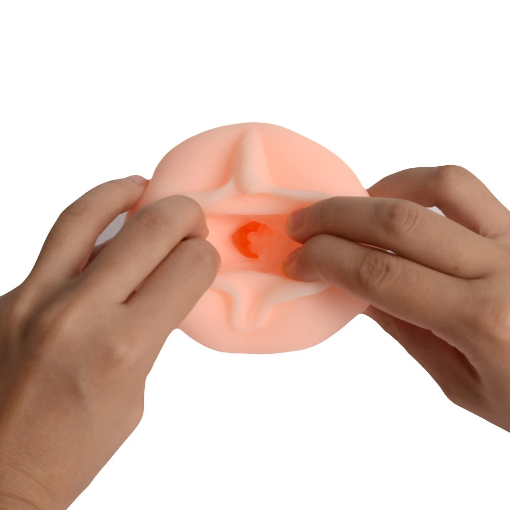 Huizi Silikon Realistik Suni Vajina Mastürbatör