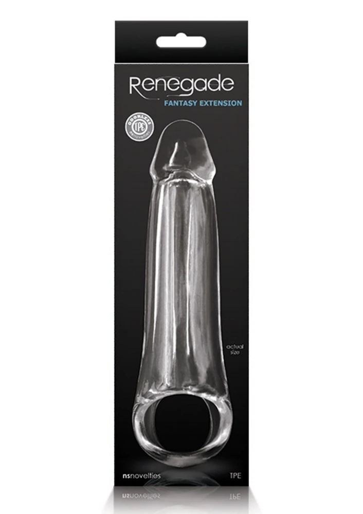 NS Novelties Renegade Fantasy Extenstion Medium Penis Kılıfı