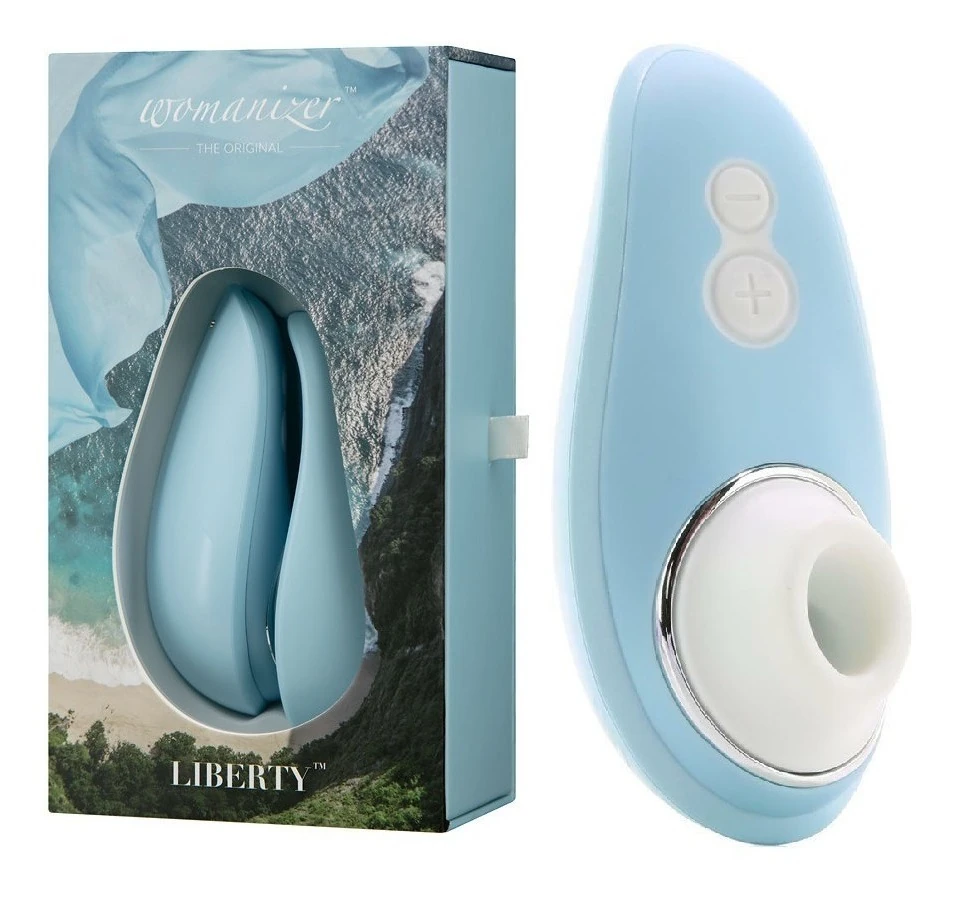 Womanizer Liberty Powder Blue Klitoral Smilasyon Vibratörü
