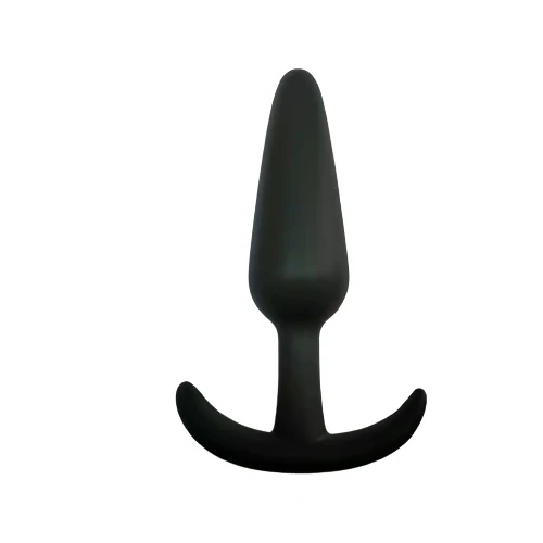 Silikon Kolay Tutulabilir 10 Cm Siyah Anal Plug
