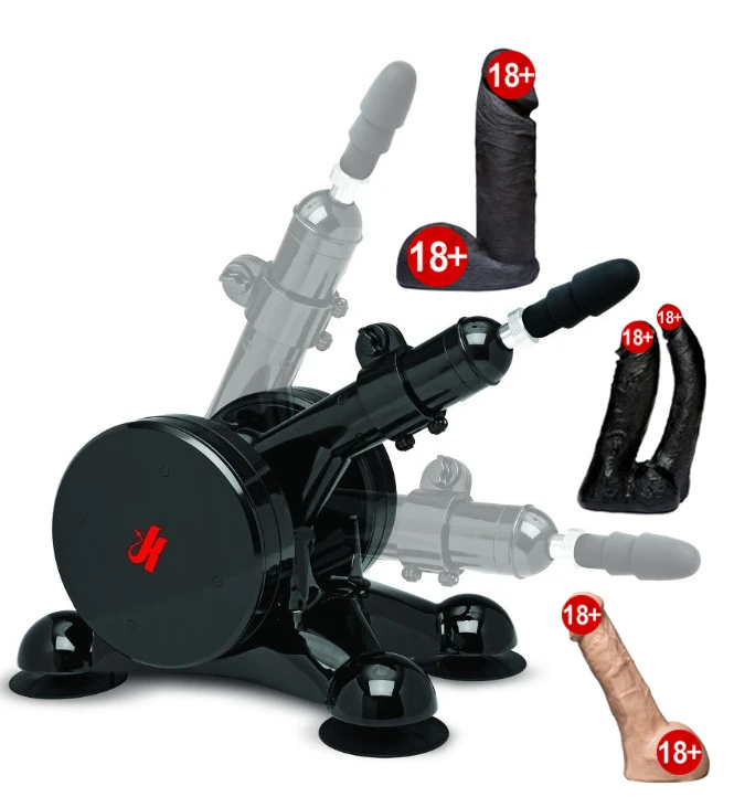 Doc Johson Fucking Machine + Doc Johson 3 Farklı Realistik Penis Dildo