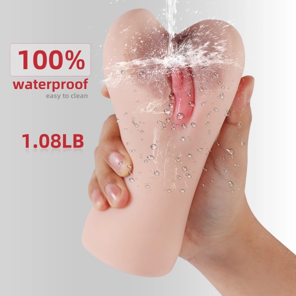 Süper Yumuşak Çift Girişli Titreşimli Anal ve Vajinal Mastürbatör