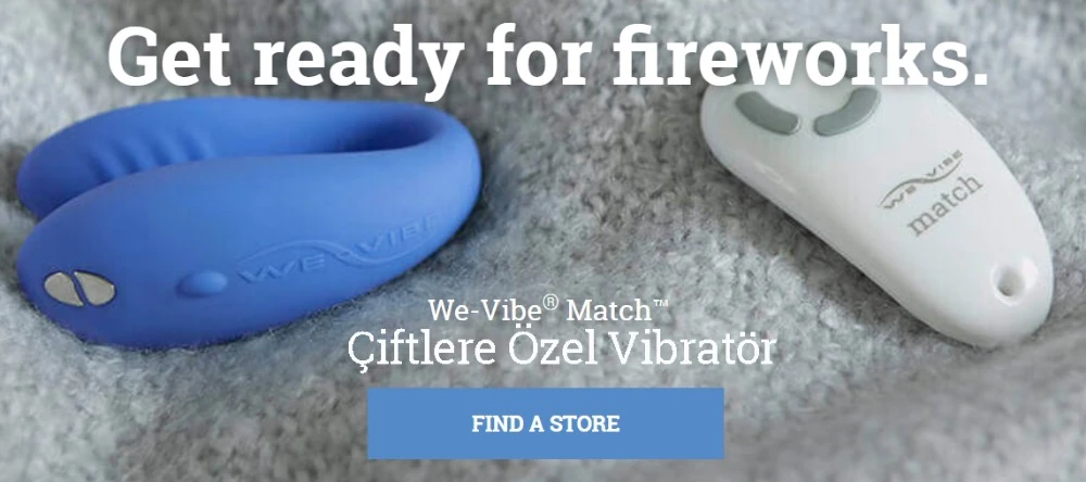We-Vibe Match Çiftlere Özel Kumandalı Vibratör (Kutusuz Sıfır Ürün)