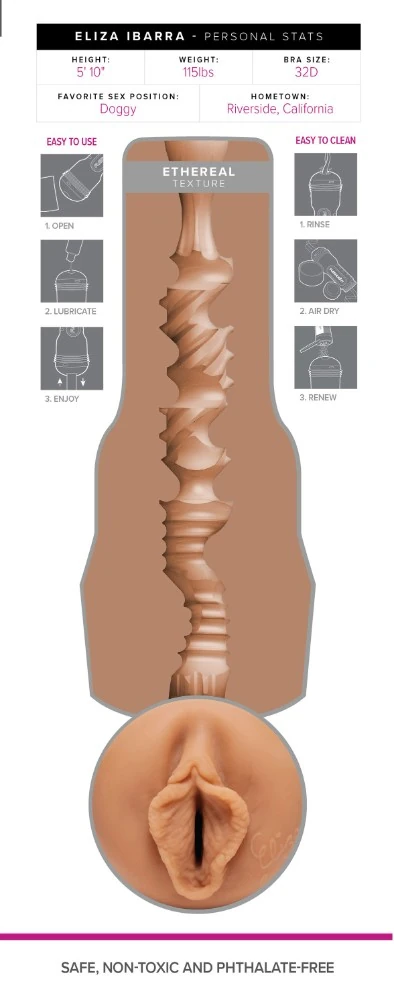 Fleshlight Girls - Eliza Ibarra Ethereal Vajina Mastürbatör