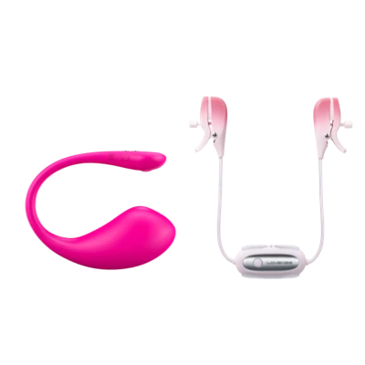Lovense Lush 3 and Gemini Telefon Kontrollü Göğüs ve G Bölgesi Uyarıcı Vibratör