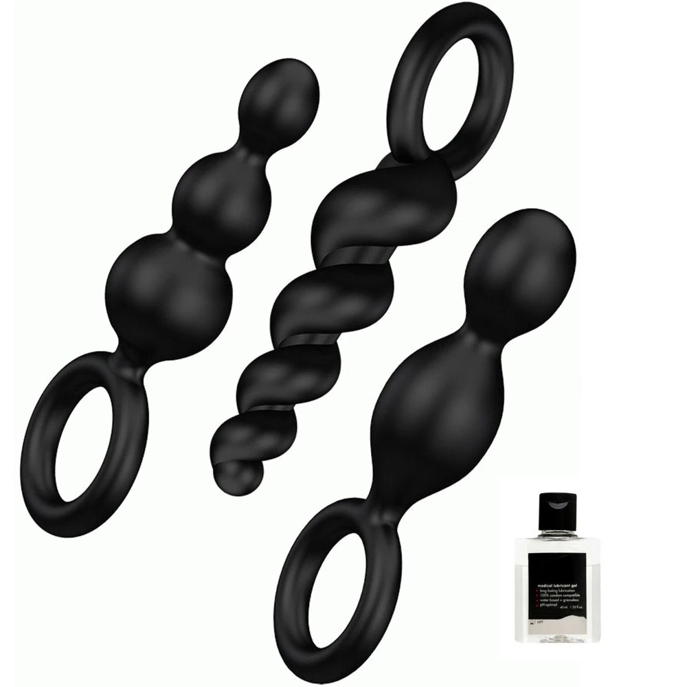 Satisfyer Booty Call Silikon 3 Lü Anal Set
