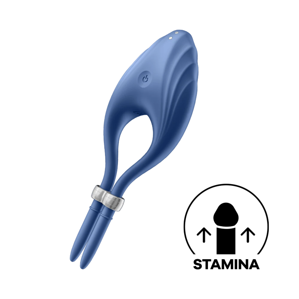 Satisfyer Duelist blue 12 Farklı Titreşim Modlu Penis Halkası