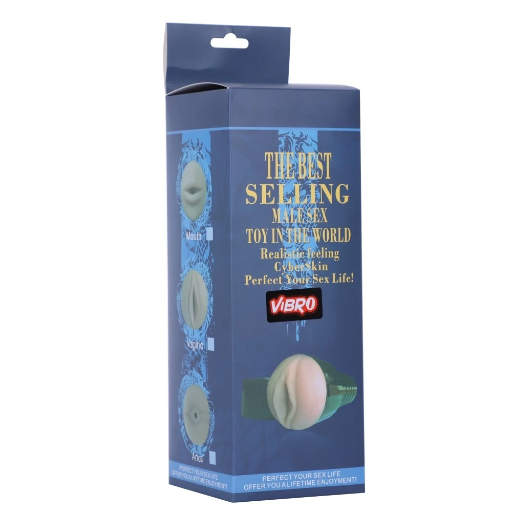Vibro Fener Tipi Titreşimli Realistik Vajina Mastürbatör