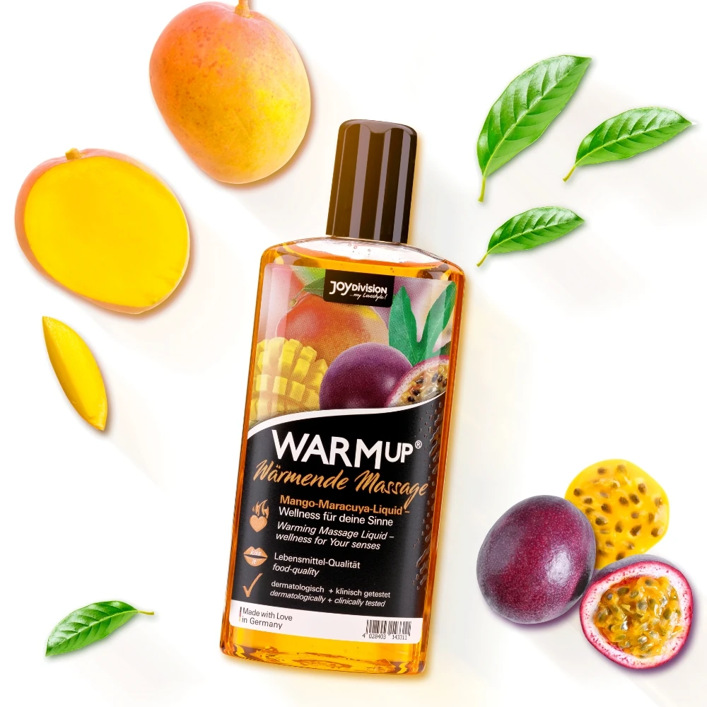 Joy Division Warm Up Mango+Maracuya Aromalı Isıtıcı Masaj Jeli 150 Ml