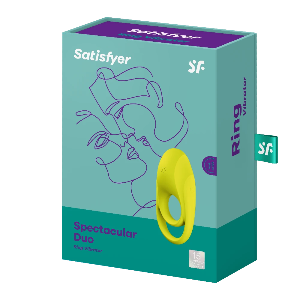 Satisfyer Spectacular Duo 12 Farklı Titreşim Modlu Şarjlı Penis Halkası