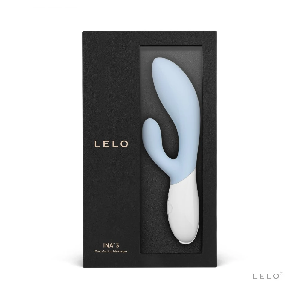 Lelo Ina 3 Seafoam G-Bölgesi & Klitoris Özel Rabbit Vibratör