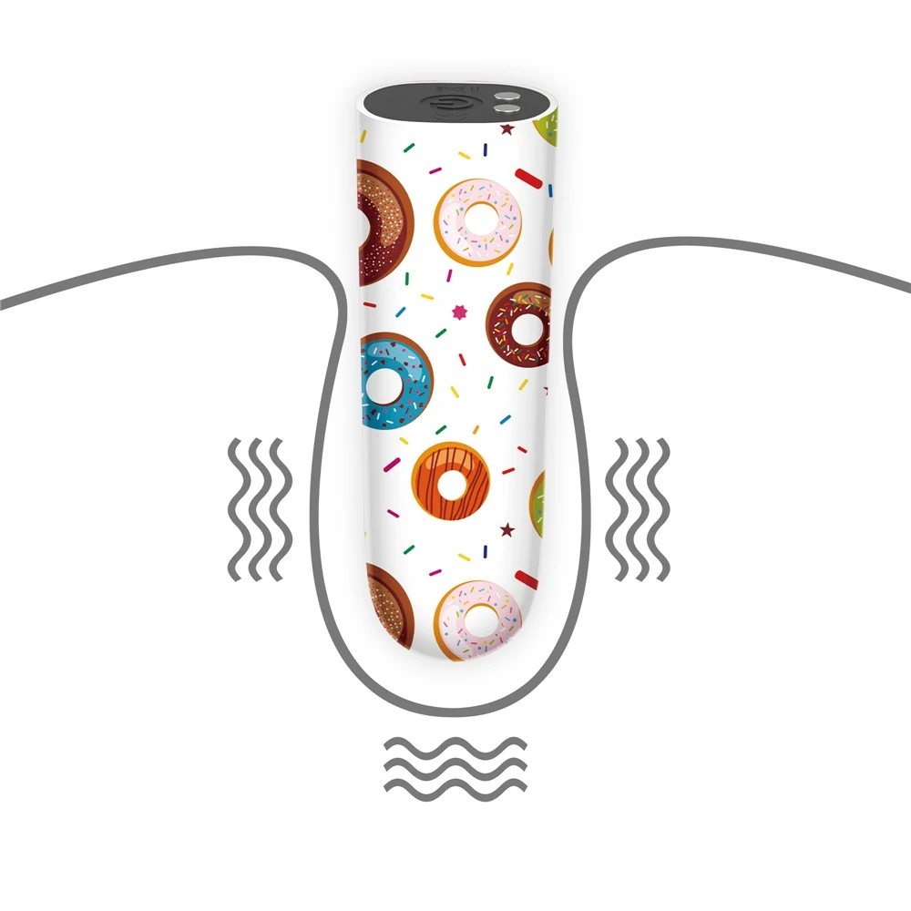 Lovetoy Donut Özel Tasarım 10 Farklı Titreşim Modlu Mini Vibratör