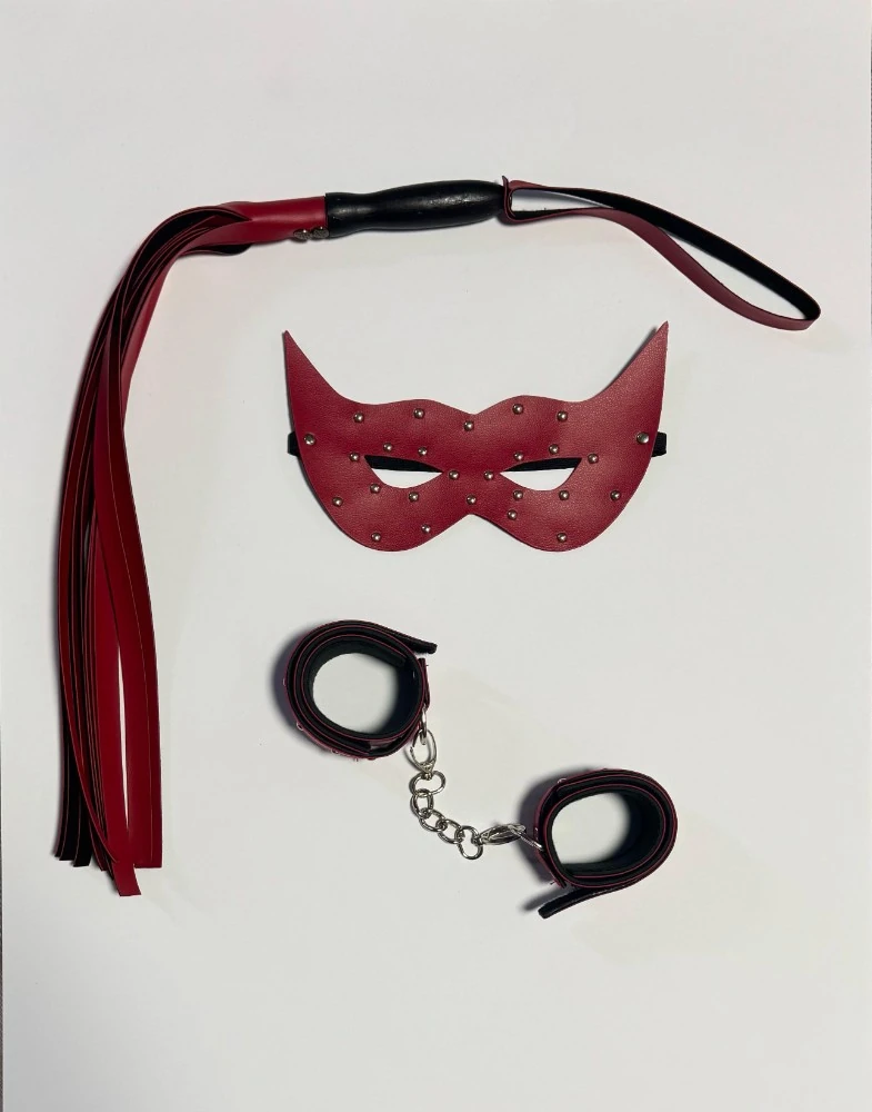 Kırmızı 3lü Fetiş Seti