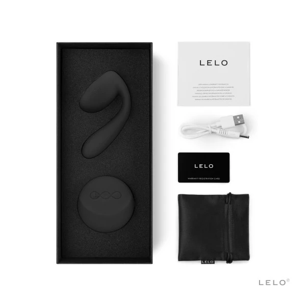 Lelo Ida Obsidian Black Kumandalı Giyilebilen Lüks Vibratör