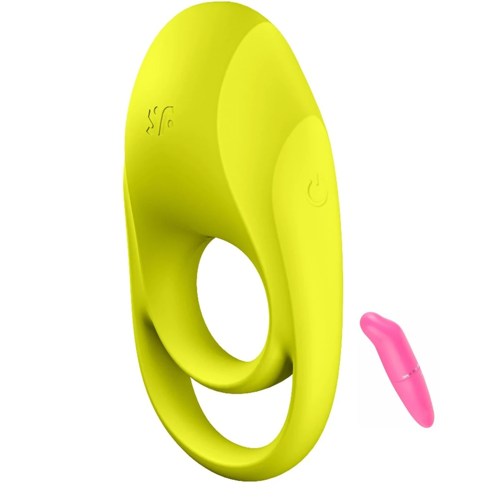 Satisfyer Spectacular Duo 12 Farklı Titreşim Modlu Şarjlı Penis Halkası