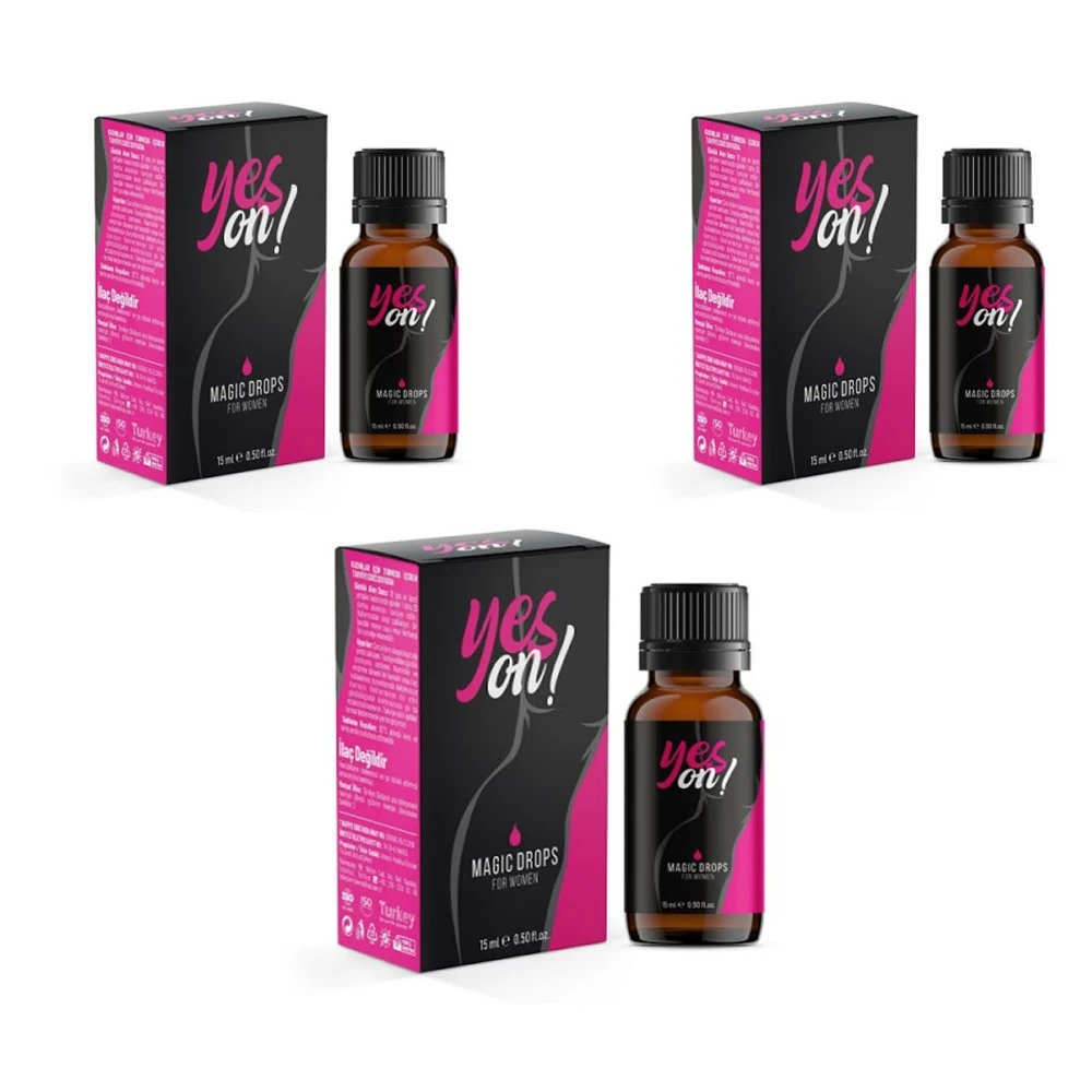 YesOn Magic Drops For Women 3lü Damla 15 ml