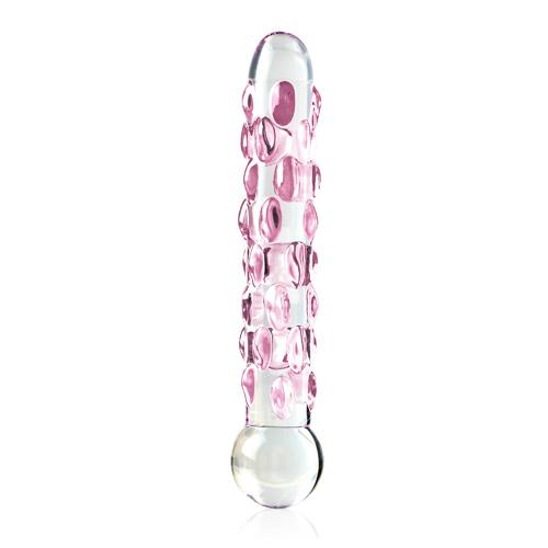 Icicles No. 7 Glass Dual Ended Cam Dildo