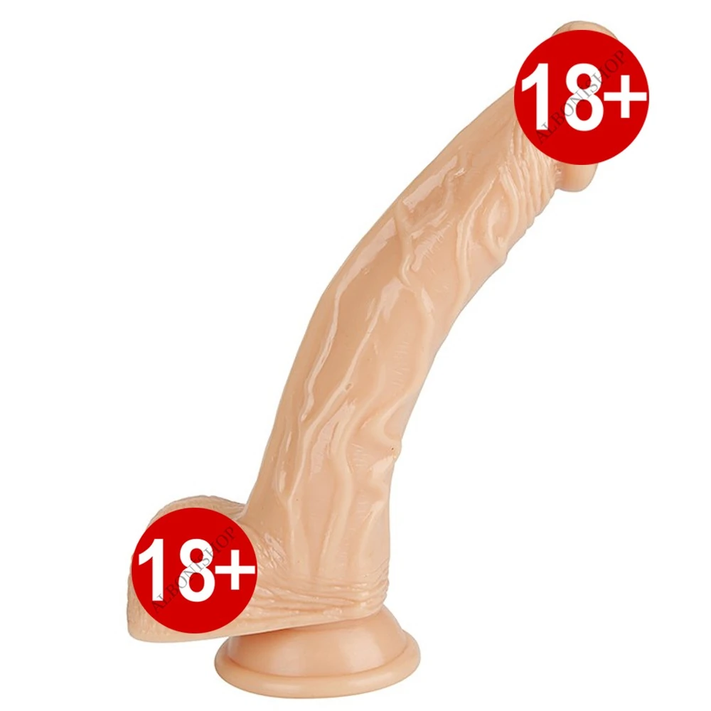 Markes 22 cm Anal ve Vajinal Kullabilen Realistik Penis Dildo