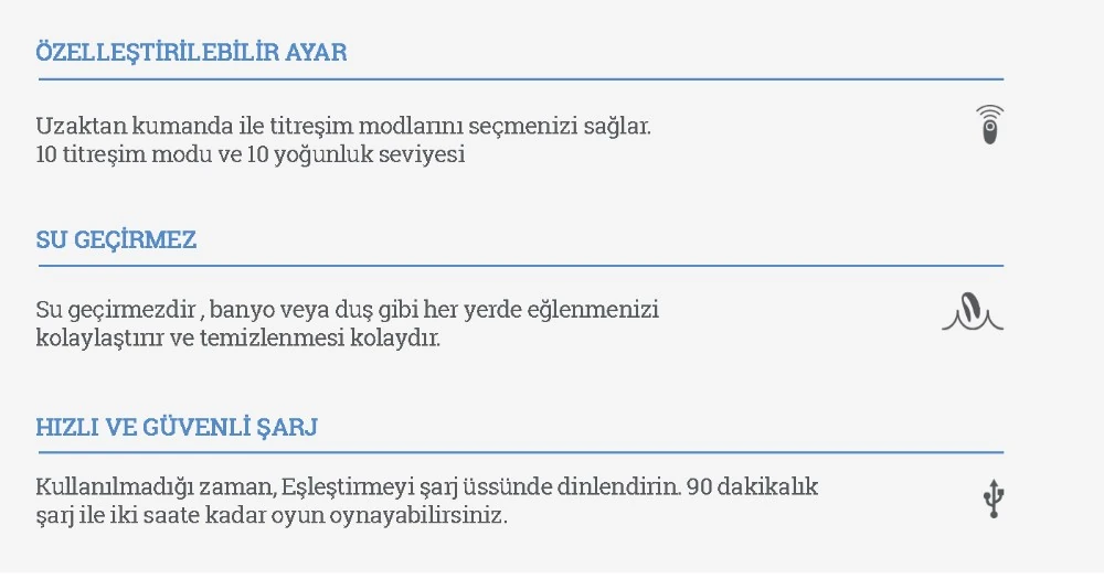 We-Vibe Match Çiftlere Özel Kumandalı Vibratör (Kutusuz Sıfır Ürün)