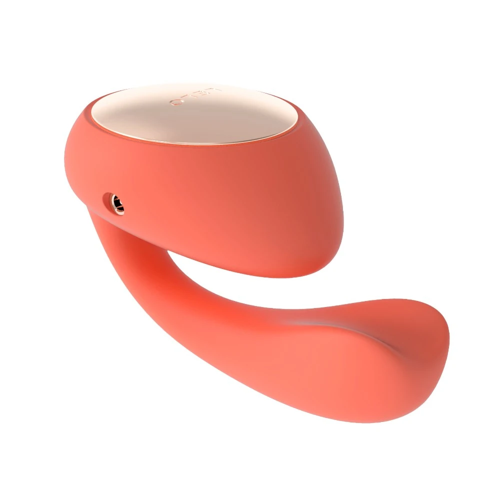 Lelo Ida Wave Coral Red App Kontrol Dönen Parmak Hareketli ve Titreşimli Vibratör