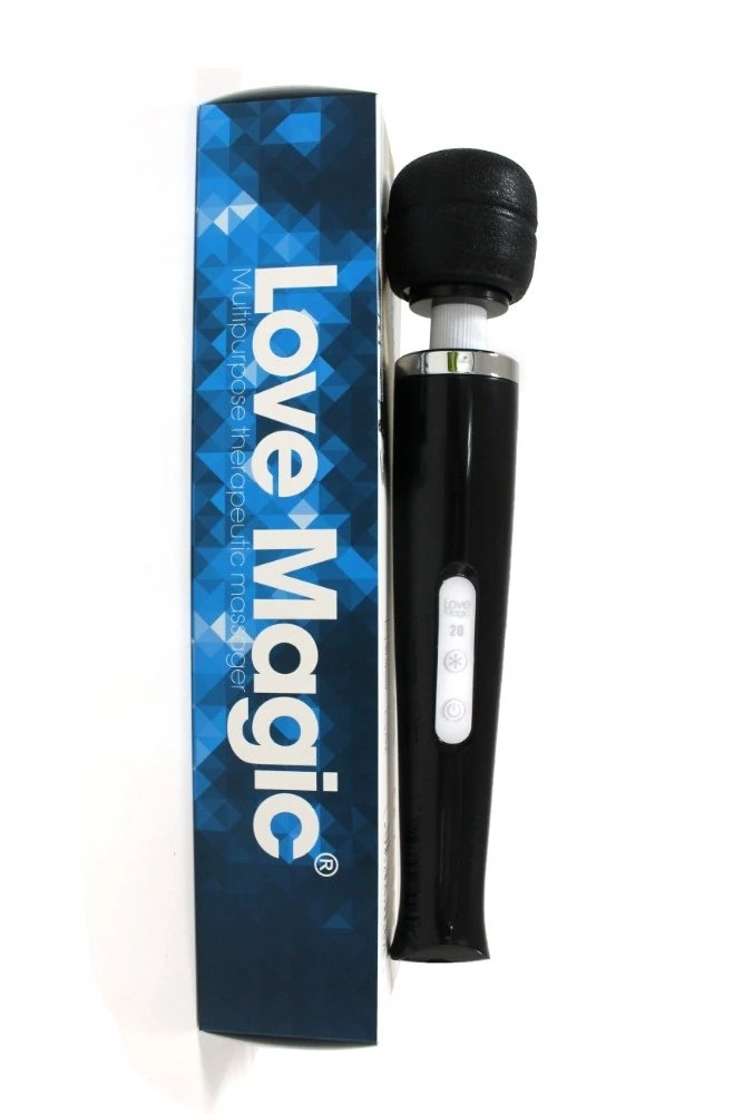 Magic Wand 20 Hızlı Şarjlı Siyah Masaj ve Orgazm Vibratör
