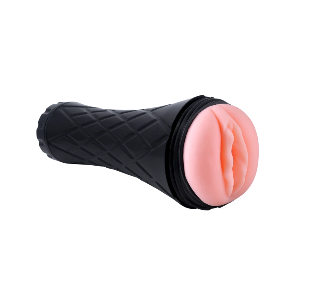 Fener Tipi İçi Tırtıklı Realistik Vajina Mastürbatör