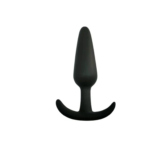Silikon Kolay Tutulabilir 12 Cm Siyah Anal Plug