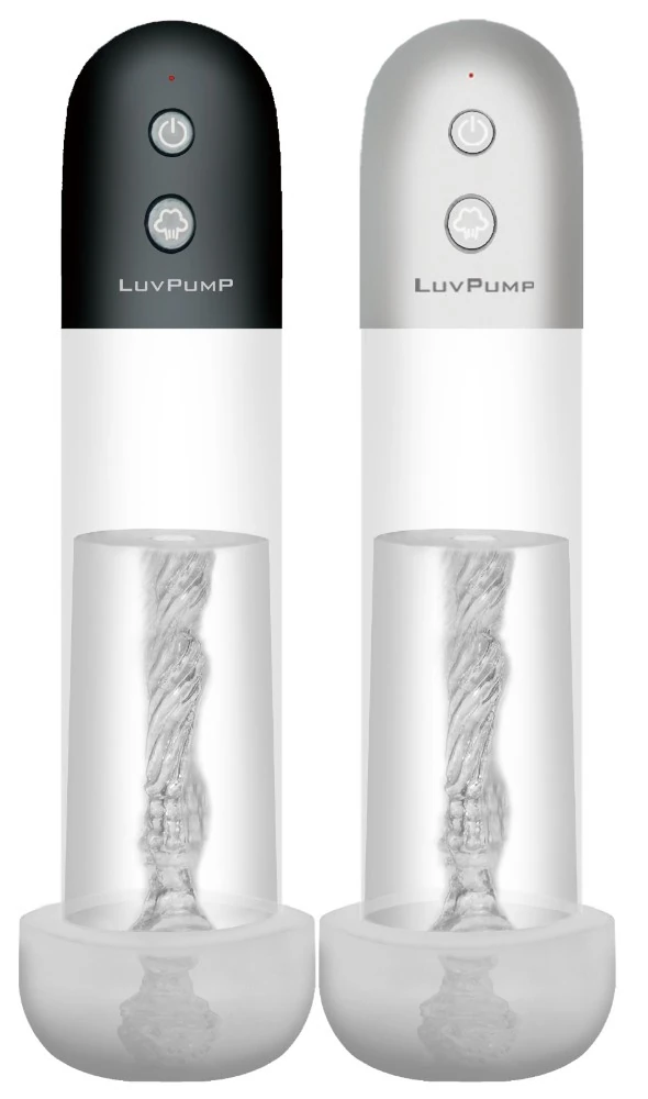 Luv Pomp Özel Mastürbatör Başlıklı Otomatik Vakumlu Penis Pompası