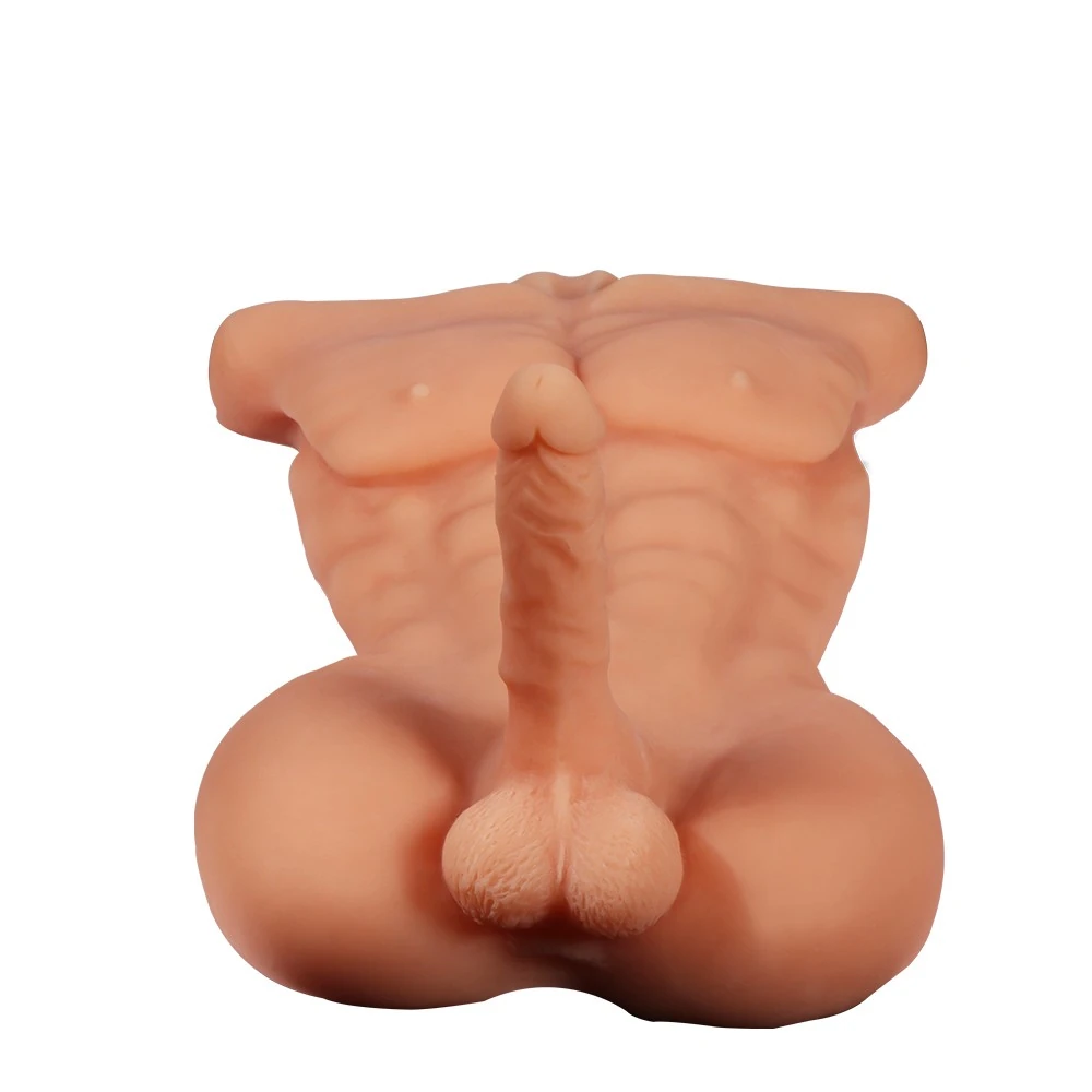 Daniel Yarım Vücut Realistik Kıkırdaklı Penisli Erkek Mastürbatör