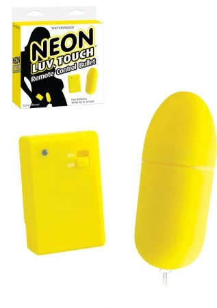 Neon Remote Control Bullet Yellow