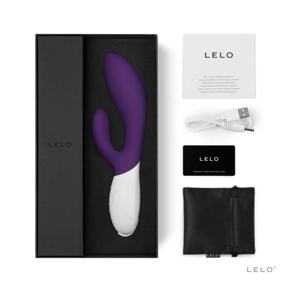 Lelo İna Wave 2 G-Bölgesi ve Klitoris Uyarıcı Titreşimli Rabbit Vibratör