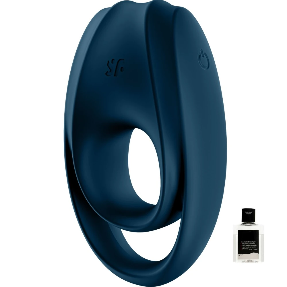 Satisfyer Incredible Duo 12 Modlu Şarjlı Su Geçirmez Penis Halkası