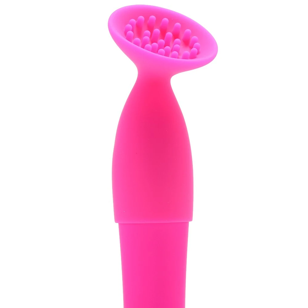 Inya Blossom Klitoris Uyarıcı Masaj Başlıklı ve G-Bölgesi Uyarıcı Pembe Vibratör