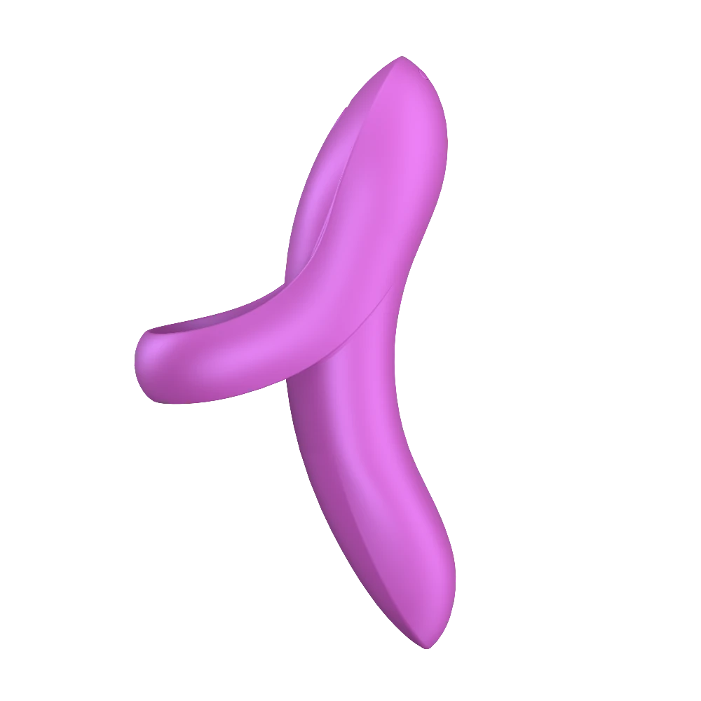 Satisfyer Bold Lover Dark Pink 12 Farklı Titreşim Modlu Parmak Vibratörü