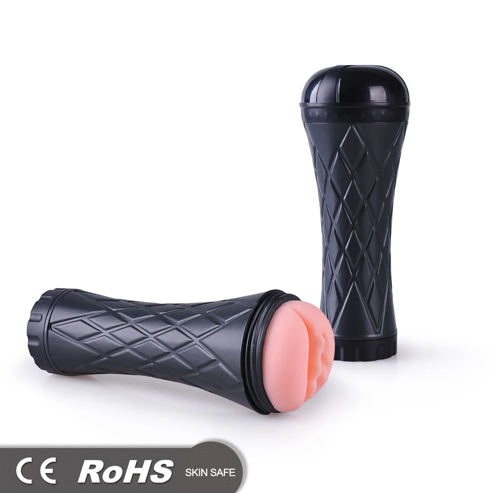 Fener Tipi İçi Tırtıklı Realistik Vajina Mastürbatör