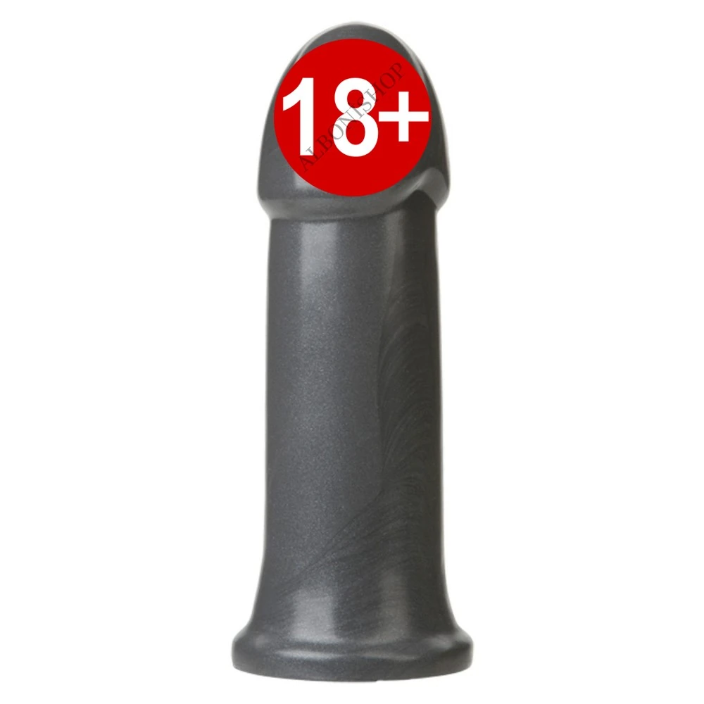 Doc Johnson B-7 Torpedo 18 Cm Yumuşak Siyah Realistik Dildo