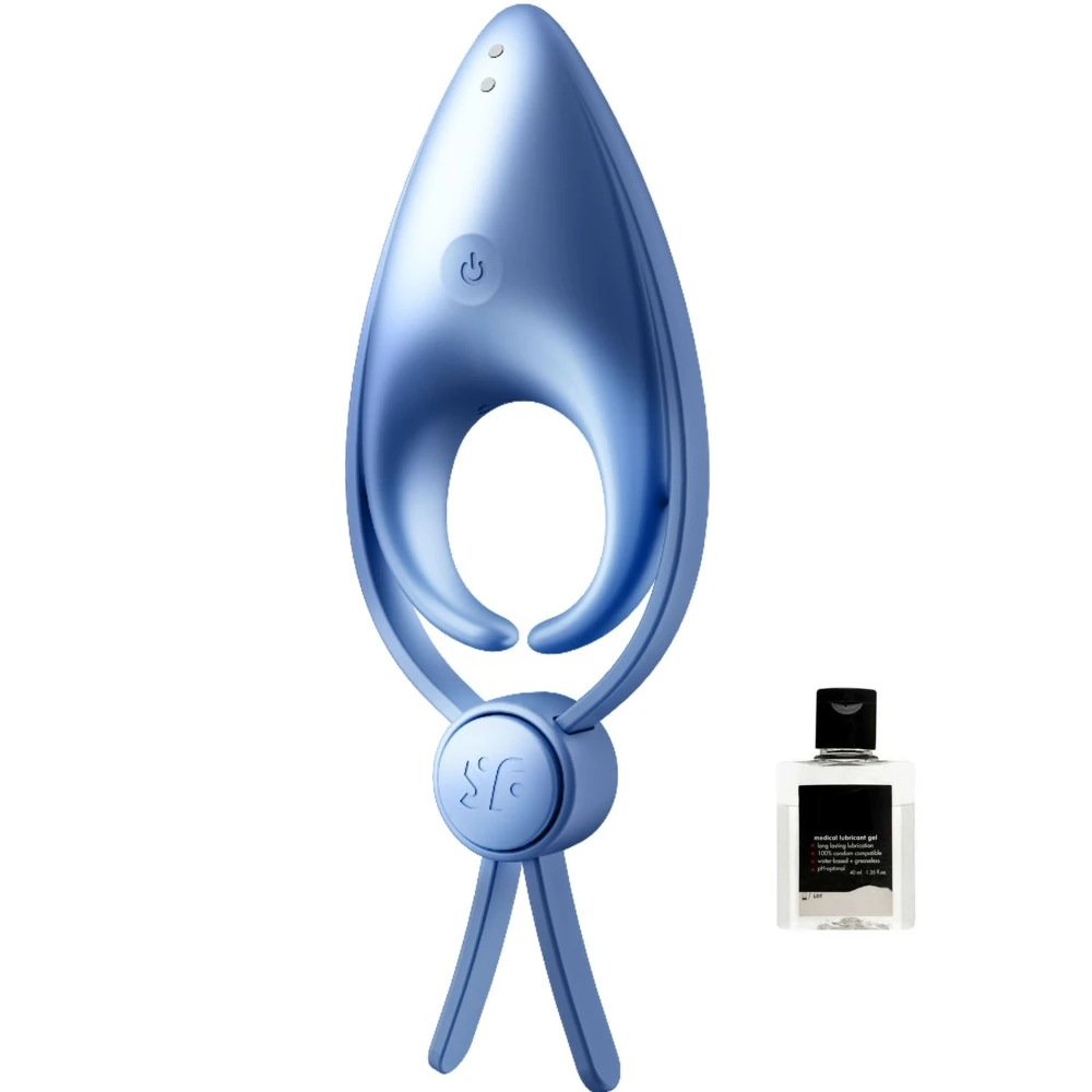 Satisfyer Sniper Blue 12 Farklı Titreşim Modlu Ayarlanabilir Penis Halkası