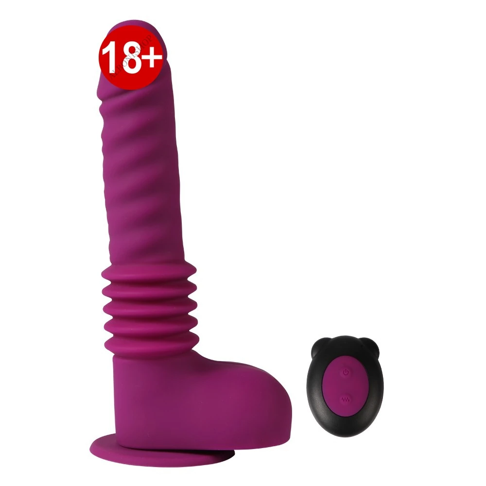 Isaiah Kumandalı 3 Hız Modlu İleri Geri Hareketli Vantuzlu Dönebilen Vibratör