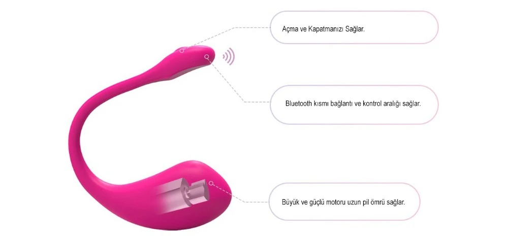 Lovense Lush 2.0 Yeni Nesil Telefon&Tablet Kontrol Vibratör