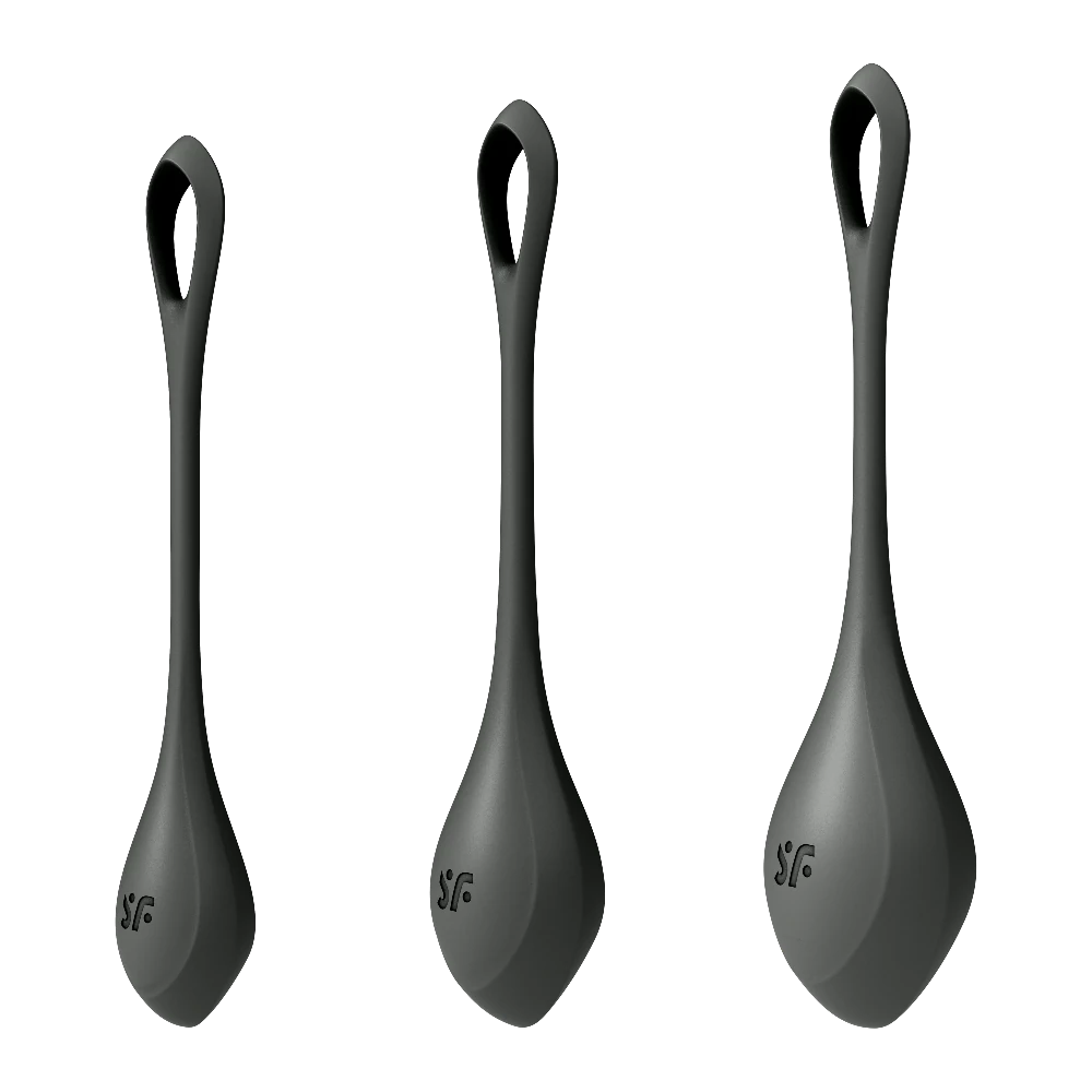 Satisfyer Yoni Power 2 Silikon 3 Adet Kegel Egzersiz Top Seti