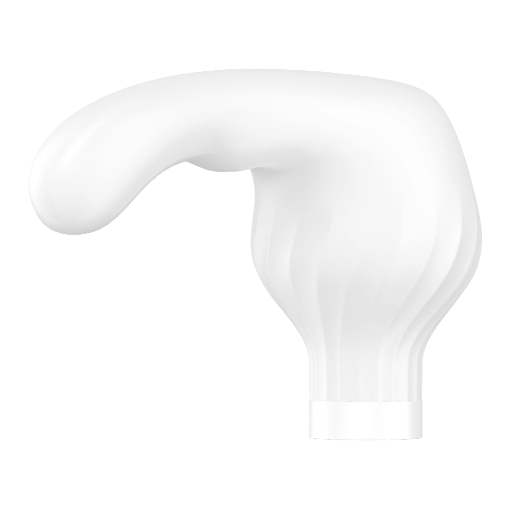 Satisfyer Double Wand-er Connect White App Kontrollü Ekstra Başlıklı Güçlü Titreşimli Masaj Aleti Vibratör