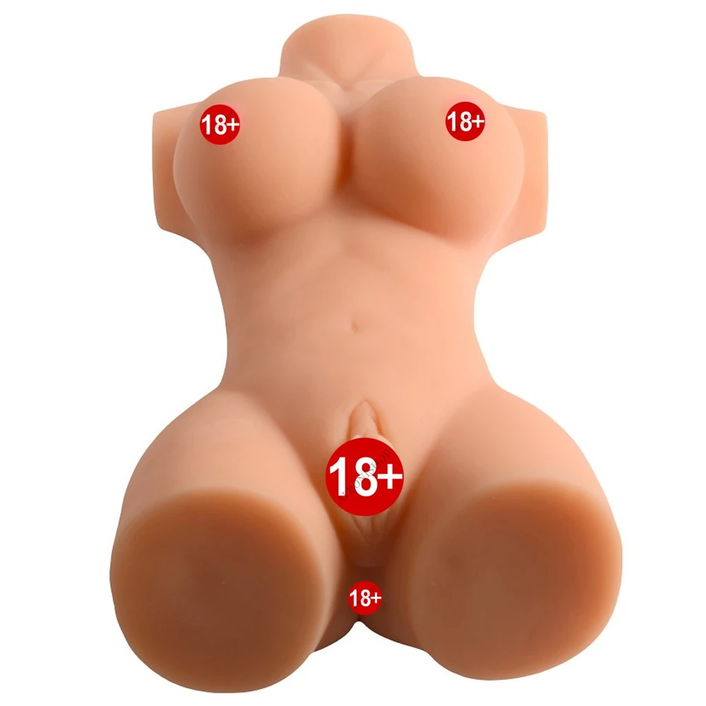 Busty Lady Silikon Yarım Vücut Vajina Mastürbatör