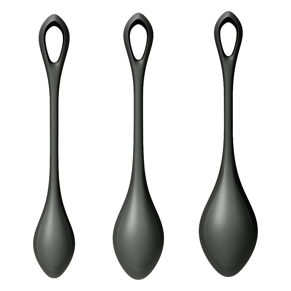 Satisfyer Yoni Power 2 Silikon 3 Adet Kegel Egzersiz Top Seti