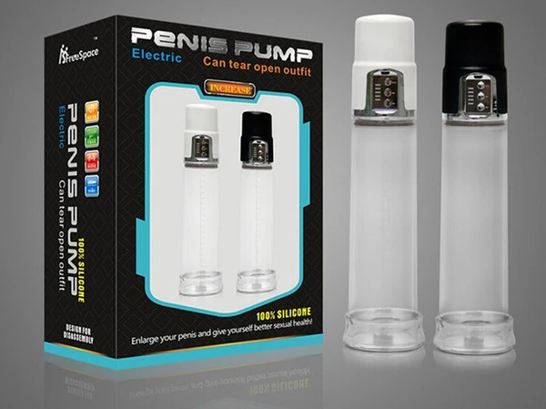 Free Space Çift Başlığa Sahip Usb Şarjlı Otomatik Penis Pompası