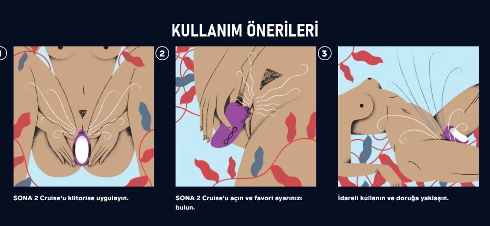 Lelo Sona 2 Cerise Klitoris Uyarıcı Lüks Vibratör